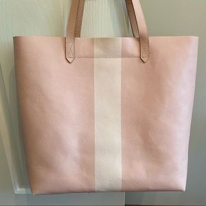 madewell paint stripe tote
